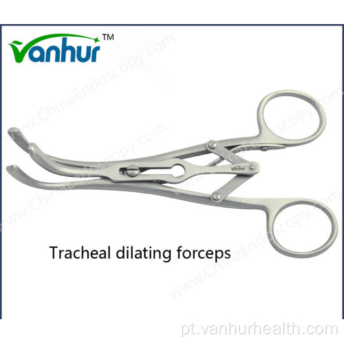 Instrumentos de broncoscopia Pinça de dilatação traqueal